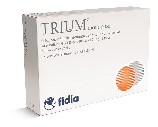 TRIUM MONODOSE GOCCE OCULARI 15 FLACONCINI - farmachicca