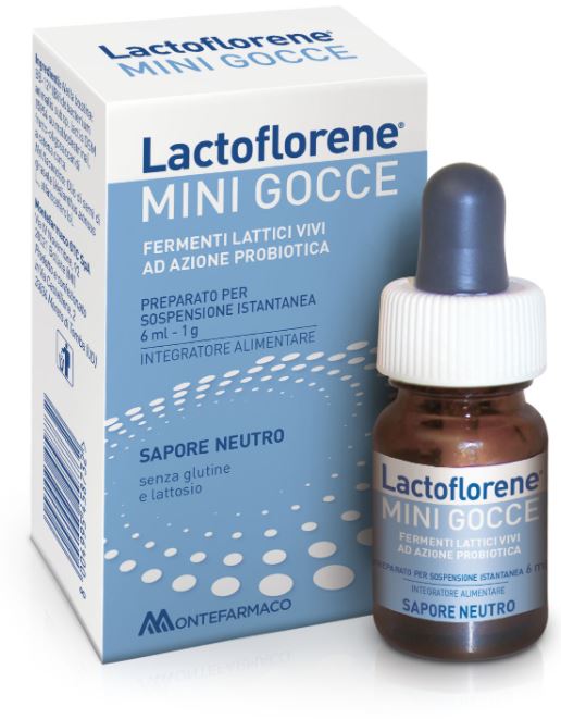 LACTOFLORENE MINI GOCCE 6 ML + BUSTINA DA 1 G - farmachicca