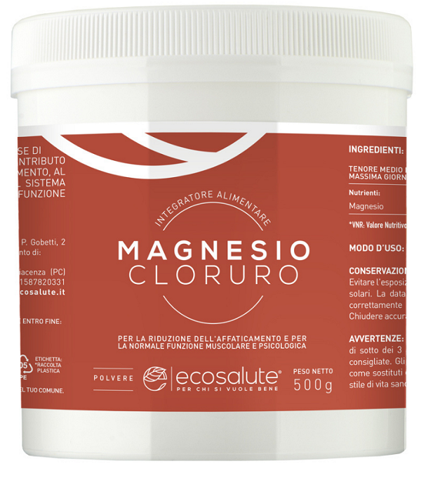 MAGNESIO CLORURO POLVERE 500 G - farmachicca