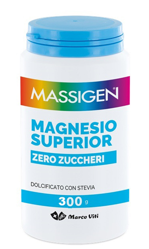 MASSIGEN MAGNESIO SUPERIOR ZERO ZUCCHERI 300 G - farmachicca