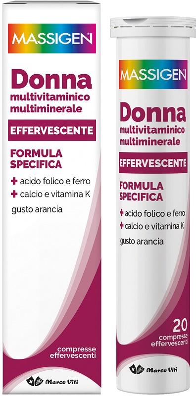 DAILYVIT+ MULTIVITAMINICO E MULTIMINERALE DONNA EFFERVESCENTE 20 COMPRESSE - farmachicca