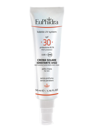 EUPHIDRA KALEIDO UV SYSTEM CREMA SOLARE VISO 30 - farmachicca
