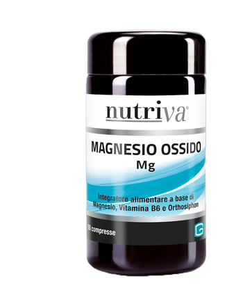 NUTRIVA MAGNESIO OSSIDO GI GROUP 50 COMPRESSE 1 G - farmachicca