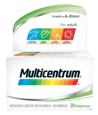 MULTICENTRUM ADULTI EFFERVESCENTE 30 COMPRESSE - farmachicca
