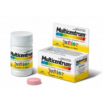 MULTICENTRUM JUNIOR 30 COMPRESSE - farmachicca