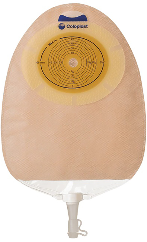 SACCA TRASPARENTE SISTEMA A 1 PEZZO PER UROSTOMIA CON MULTICHAMBER SENSURA RITAGLIABILE 15/33 MM MAXI 400 ML 10 PEZZI - farmachicca