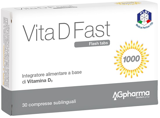VITA D FAST 30 COMPRESSE - farmachicca