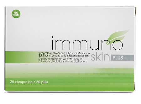 IMMUNO SKIN PLUS 20 COMPRESSE - farmachicca