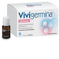 VIVIGERMINA DONNA 10 FLACONCINI 10 ML - farmachicca
