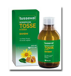 TUSSEVAL SCIROPPO TOSSE BAMBINI 200 ML - farmachicca