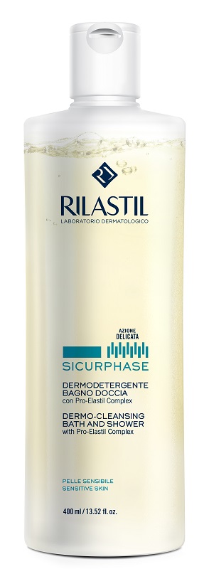 RILASTIL SICURPHASE DERMODETERGENTE BAGNO DOCCIA 400 ML - farmachicca
