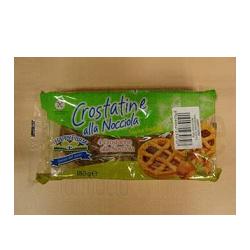 HAPPY FARM CROSTATA ALLA NOCCIOLA SENZA GLUTINE 180 G - farmachicca