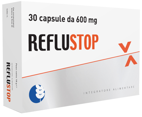 REFLUSTOP 30 CAPSULE 600 MG - farmachicca