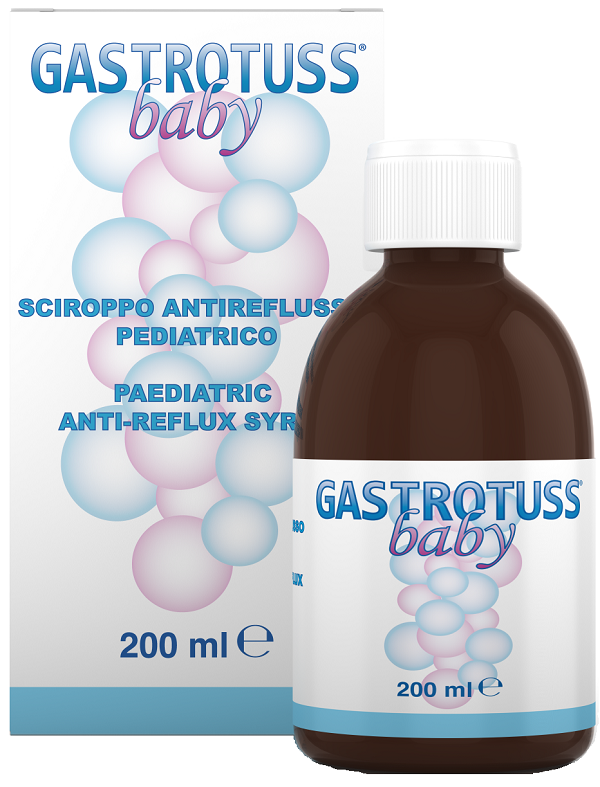 BABY SCIROPPO ANTIREFLUSSO GASTROTUSS 200 ML - farmachicca
