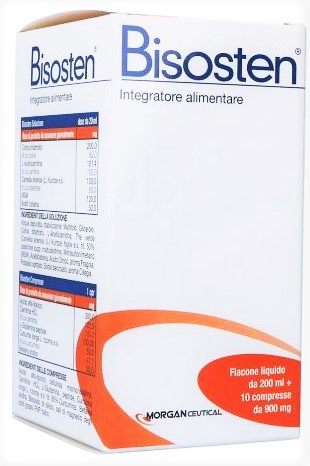 BISOSTEN 200 ML + 10 COMPRESSE - farmachicca