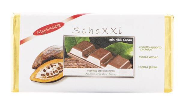 MY SNACK SCHOXXI TAVOLETTA CIOCCOLATO 100 G - farmachicca