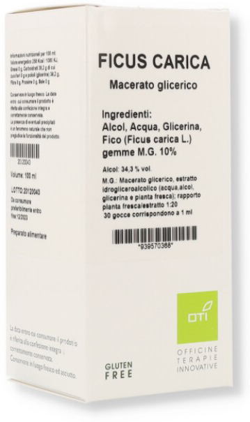 FICUS CARICA MACERATO GLICERICO 10% GOCCE 100ML - farmachicca