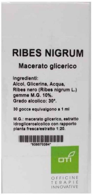 RIBES NIGRUM MACERATO GLICERICO 10% GOCCE 100ML - farmachicca