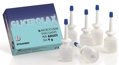 GLICEROLAX ADULTI MICROCLISMI EVACUANTI 6 PEZZI X 9 G CONTIENE AMIDO DI RISO - farmachicca