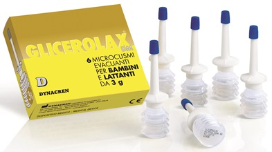 GLICEROLAX BAMBINI E LATTANTI MICROCLISMI EVACUANTI 6 PEZZI X 3 G CONTIENE AMIDO DI RISO - farmachicca