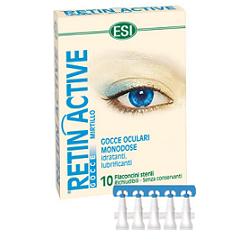 ESI RETIN ACTIVE MIRTILLO GOCCE OCULARI 10 FLACONCINI MONODOSE DA 0,5 ML - farmachicca