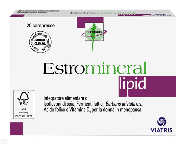 ESTROMINERAL LIPID 20 COMPRESSE - farmachicca