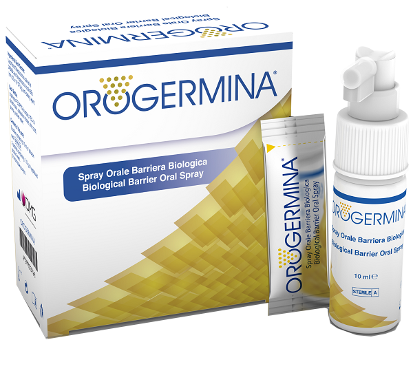 OROGERMINA SPRAY ORALE 2 FLACONI X 10 ML + 2 BUSTINE 1,15 G DI LIOFILIZZATO + 2 NEBULIZZATORI ORALI - farmachicca