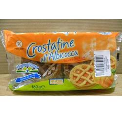 HAPPY FARM CROSTATA DI ALBICOCCHE SENZA GLUTINE 180 G - farmachicca