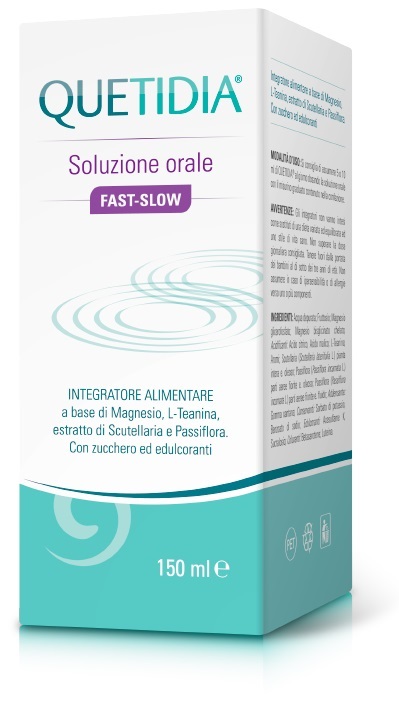 QUETIDIA SOLUZIONE ORALE FAST SLOW 150 ML - farmachicca