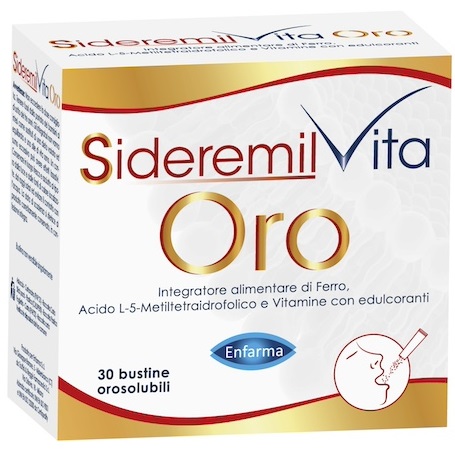 SIDEREMIL VITA ORO 30 BUSTINE - farmachicca