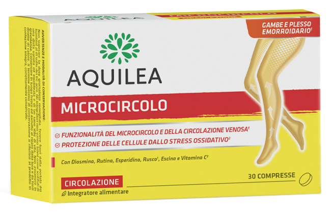 AQUILEA MICROCIRCOLO 30 COMPRESSE - farmachicca
