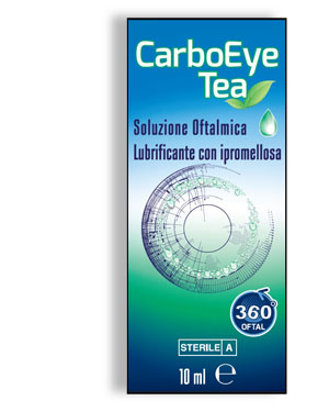 CARBOEYE TEA SOLUZIONE OFTALMICA LUBRIFICANTE CON IPROMELLOSA 10 ML - farmachicca