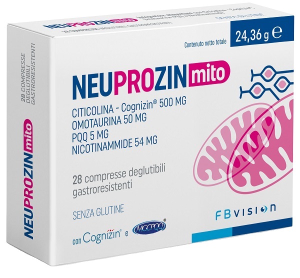 NEUPROZIN MITO 28 COMPRESSE GASTRORESISTENTI - farmachicca