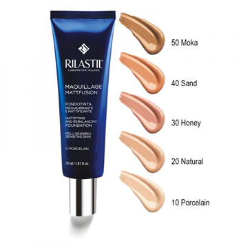 RILASTIL MAQUILLAGE FONDOTINTA RIEQUILIBRANTE MATTIFIANT 30 30 ML - farmachicca