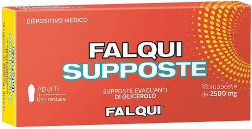 SUPPOSTE FALQUI 18 SUPPOSTE CON GLICERINA 2500MG ADULTI - farmachicca