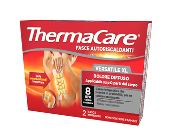 FASCIA AUTORISCALDANTE VERSATILE THERMACARE XL 2 PEZZI - farmachicca