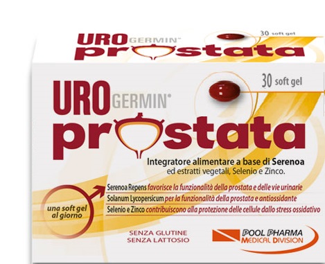 UROGERMIN PROSTATA 30 SOFTGEL - farmachicca