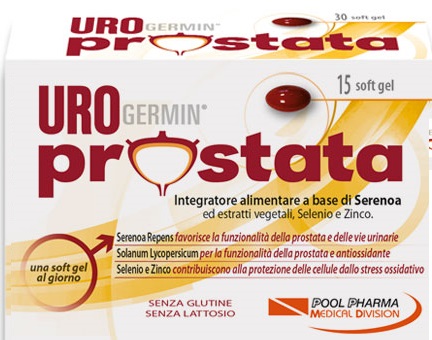 UROGERMIN PROSTATA 15 SOFTGEL - farmachicca