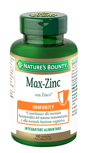 MAX ZINC 100 TAVOLETTE - farmachicca