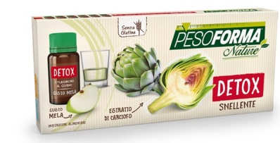PESOFORMA NATURE DETOX SNELLENTE 6 FLACONCINI DA 10 ML - farmachicca