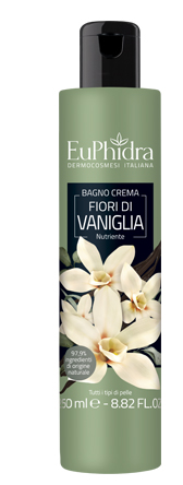EUPHIDRA BAGNOCREMA NUTR VANIGLIA BAGNO CREMA IN FLACONE CON ETICHETTA - farmachicca