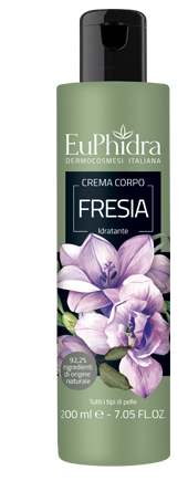 EUPHIDRA CREMA CORPO IDRATANTE FRESIA IN FLACONE CON ETICHETTA - farmachicca
