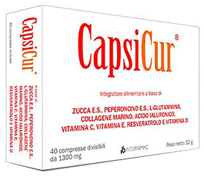 CAPSICUR 40 COMPRESSE - farmachicca