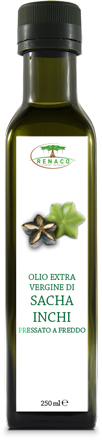 SACHA INCHI OLIO EXTRAVERGINE PRESSATO A FREDDO 250 ML - farmachicca