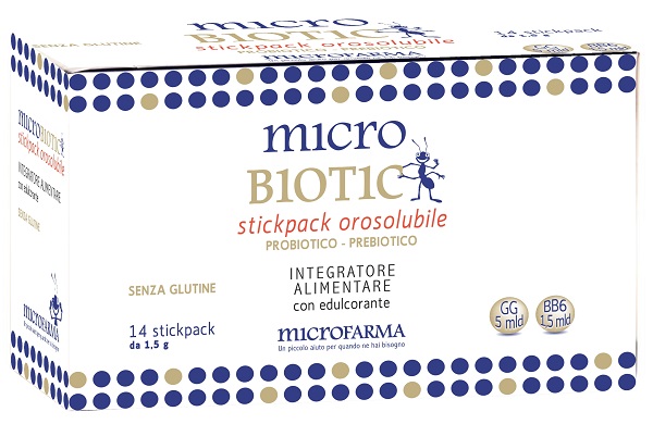 MICROBIOTIC STICK PACK 14 BUSTINE - farmachicca