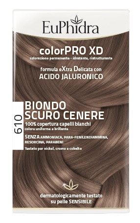 EUPHIDRA COLORPRO XD610 BIONDO SCURO 50 ML - farmachicca