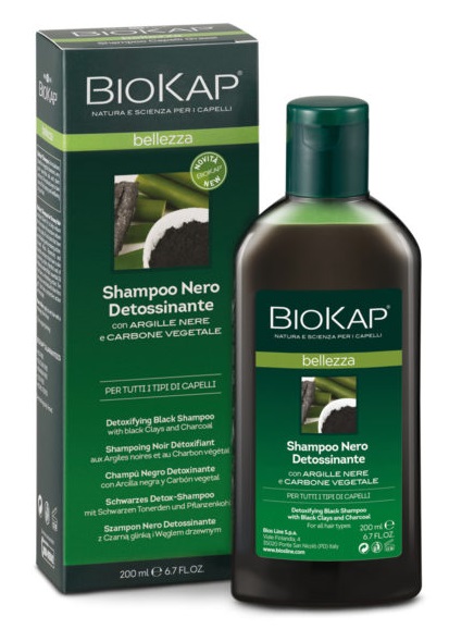 BIOKAP SHAMPOO NERO DETOSSINANTE 200 ML - farmachicca