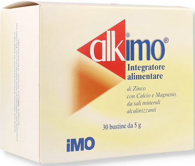 ALKIMO INTEGRATORE ZINCO CALCIO/MAGNESIO 30 BUSTINE - farmachicca