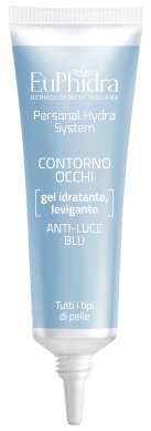 EUPHIDRA PERSONAL HYDRA SYSTEM CONTORNO OCCHI ANTILUCE BLU 15 ML - farmachicca