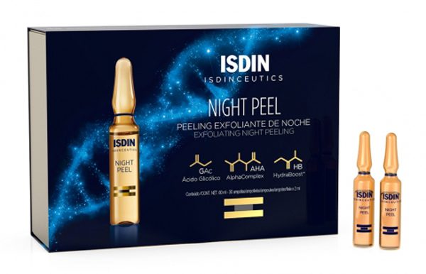 ISDINCEUTICS NIGHT PEEL 10 FIALE 2 ML - farmachicca